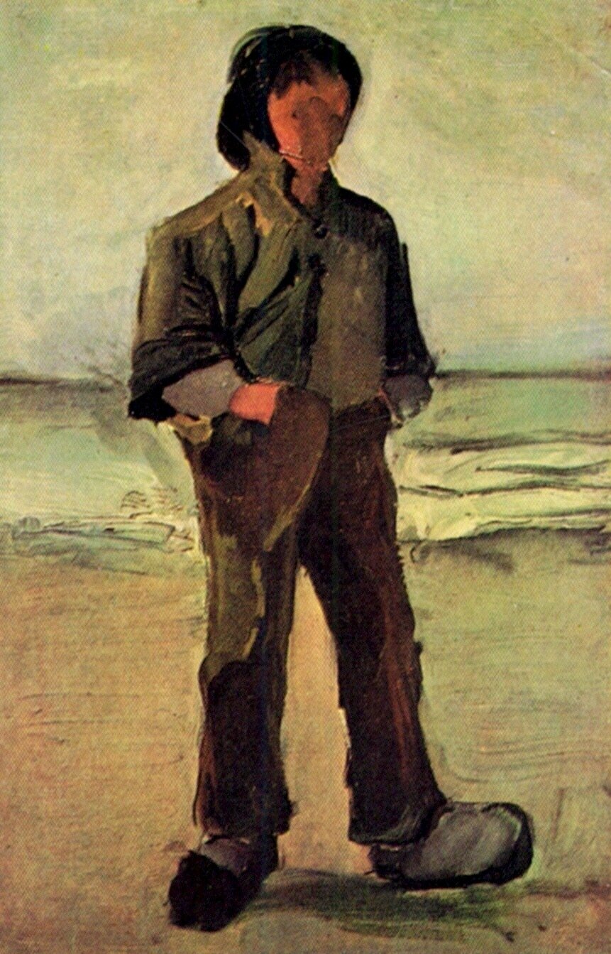  Ван Гог Рыбак на берегу 1882г