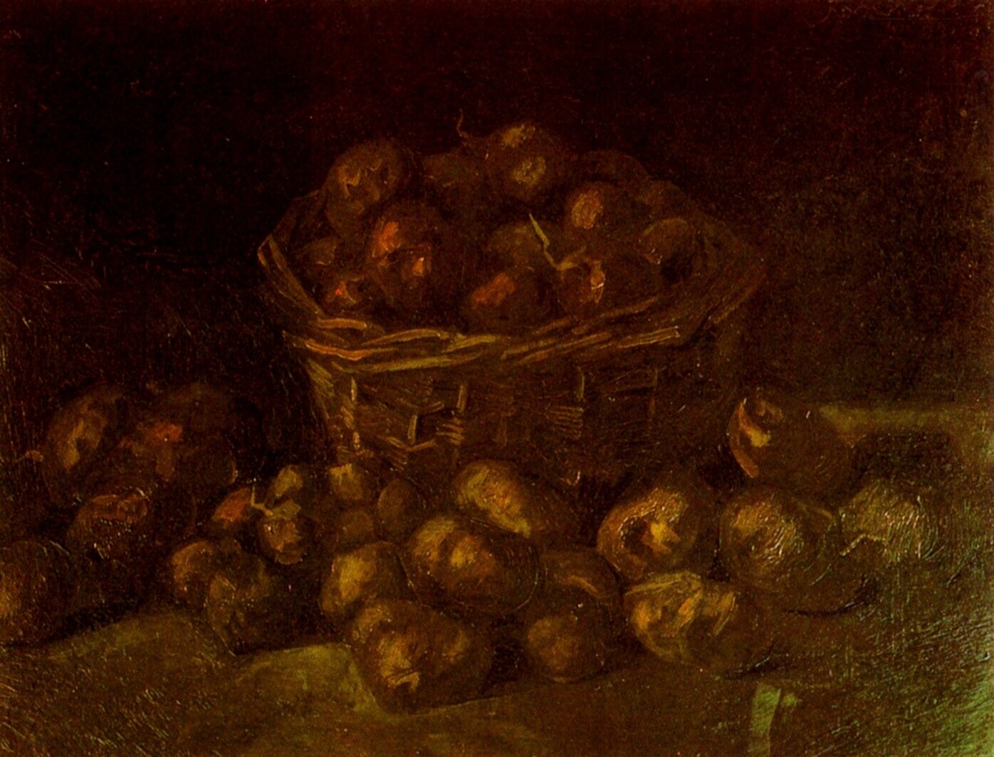  Ван Гог Нюэнен Корзина картофеля 1396x1063